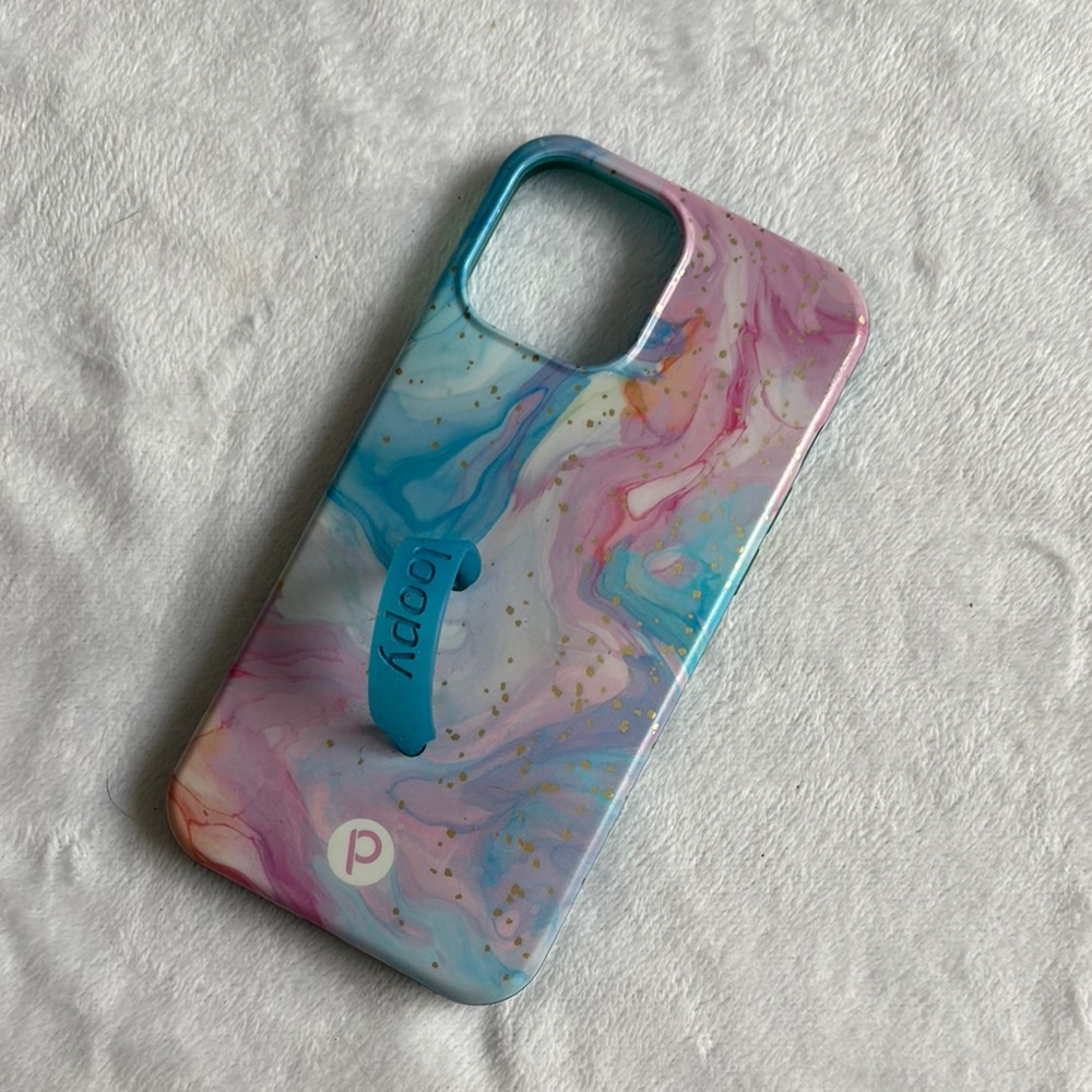 Loopy cotton candy marble iPhone 12 Pro Max
